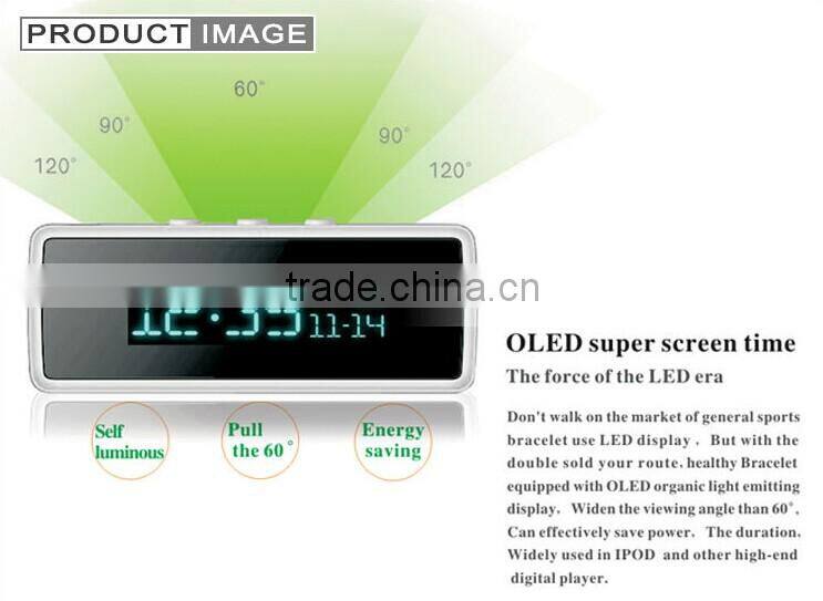 2014 New Electronic Intelligent Health Bluetooth Bracelet ,Sleep Monitoring, Pedometer,Sports Bluetooth Bracelet