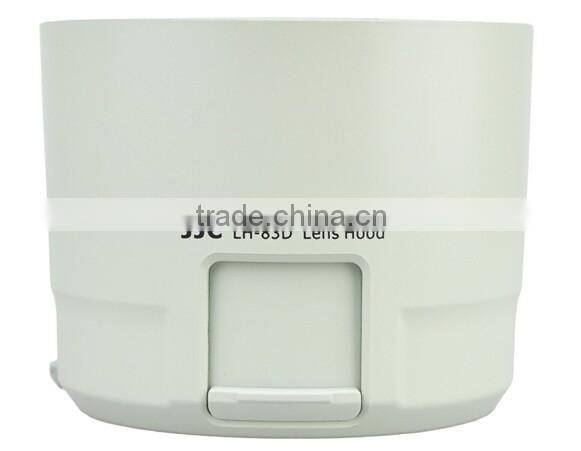 White Lens Hood 77mm JJC LH-83D WHITE 77mm Lens Hood For Canon ET-83D