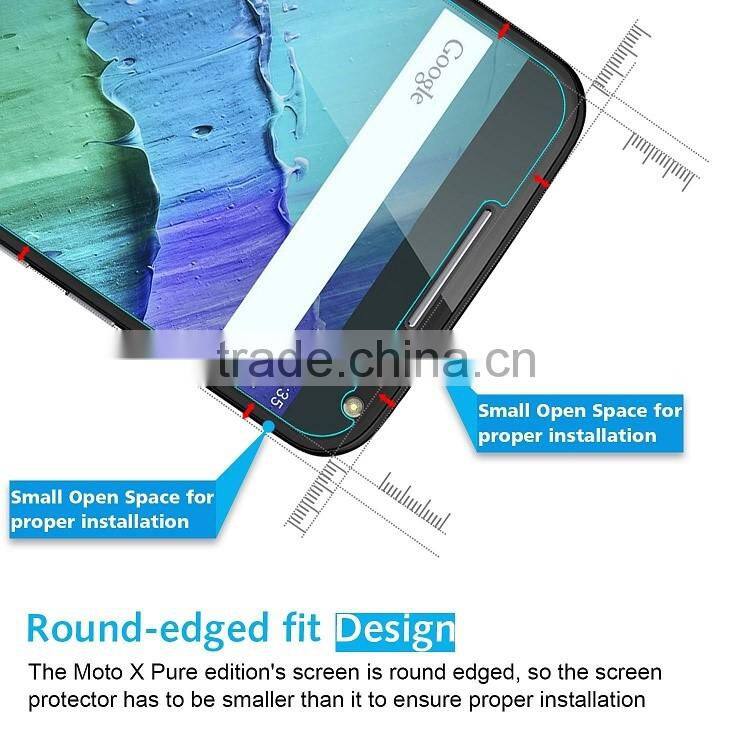 newest arrivel 2.5D 9h anti spy tempered glass screen protector for iphone
