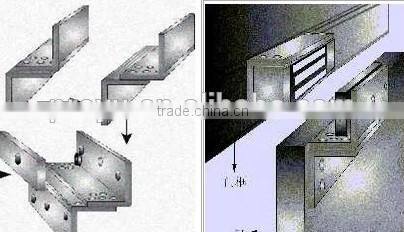 280kg 600lbs Single door magnetic lock with LED signal feedback PY-EL5-4