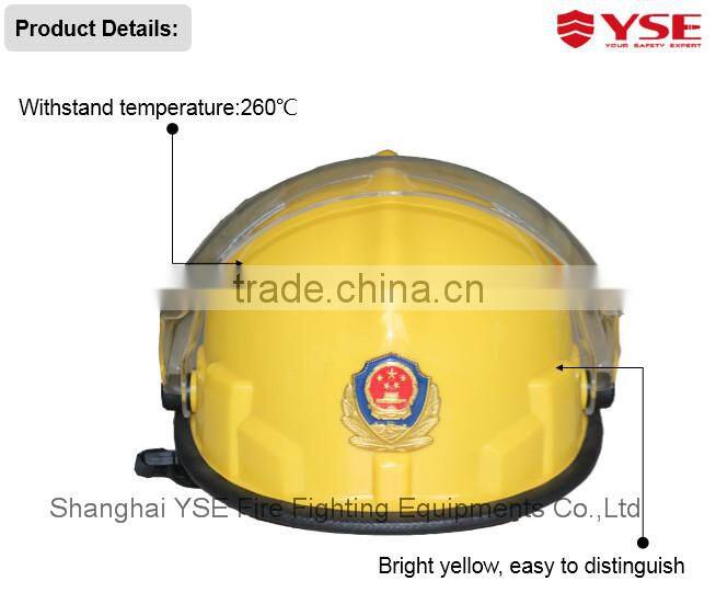 new protective Fire fighter helmet