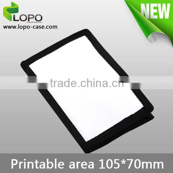 Trend sblimation DIY PVC Wallet purse small size