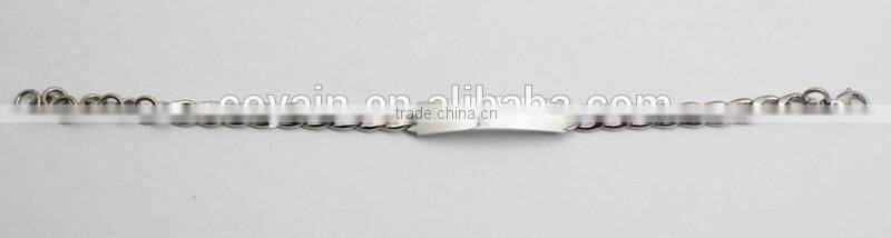 Fashion 316L Stainless Steel Tags Bracelet