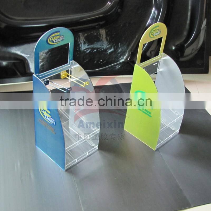 OEM Design Plastic Display Shelf For Supermarket