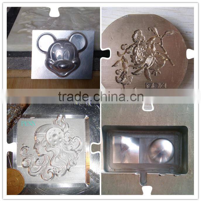 cnc moulding machine for 3d metal engraving
