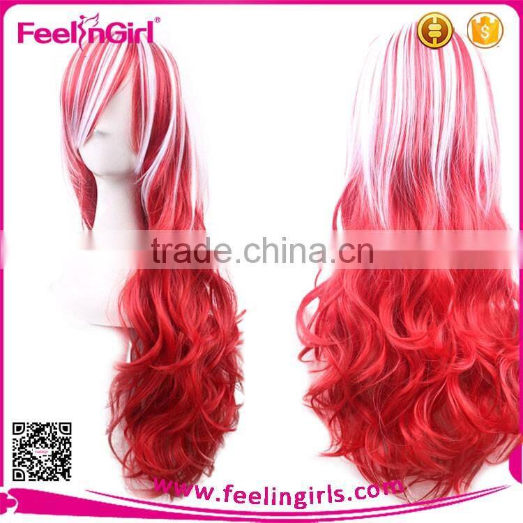 2016 Wholesale high quality short synthetic wig for girl
