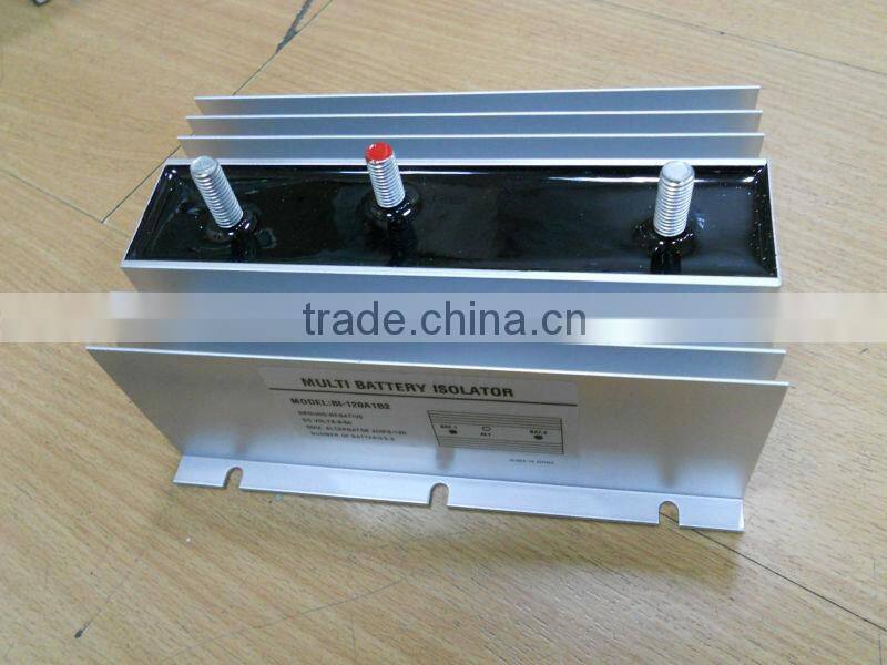 Multi Battery Isolator as check valve between the batteries(blue)120A1B2