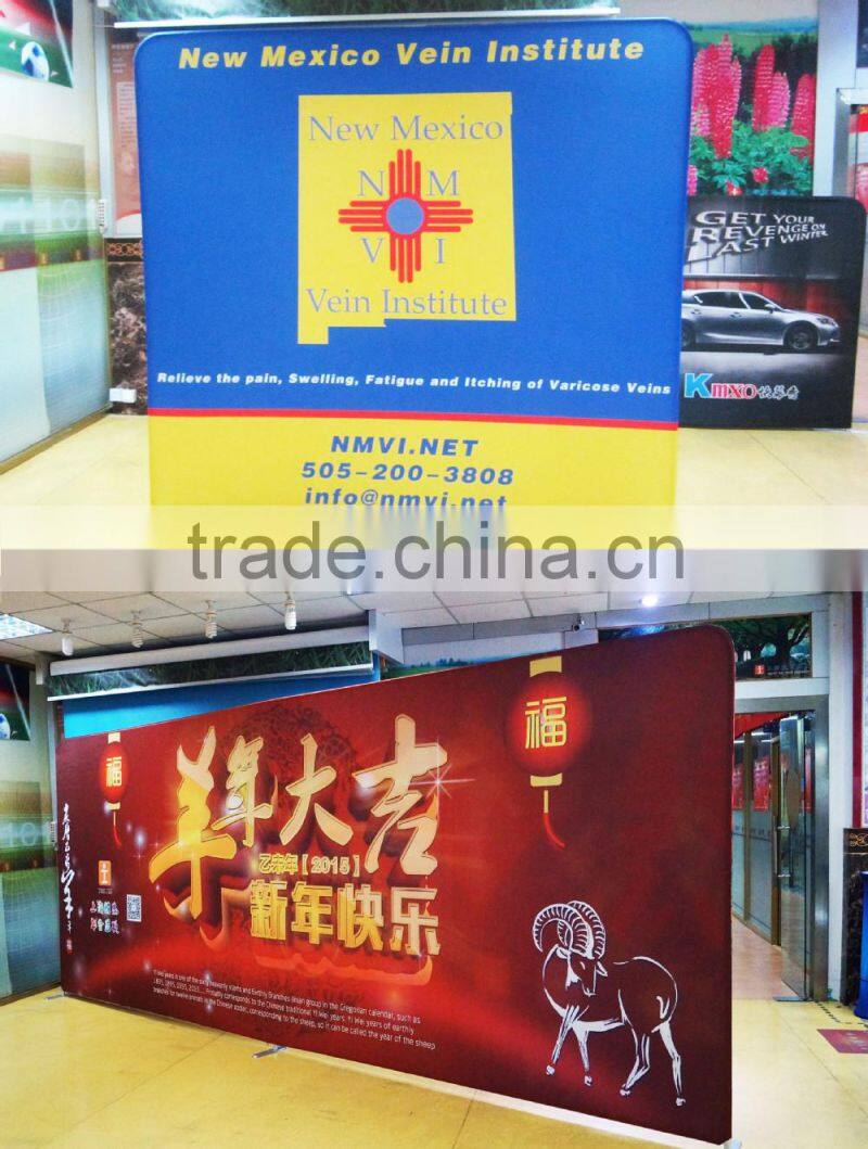 2016 Backdrop fabric pop up banner