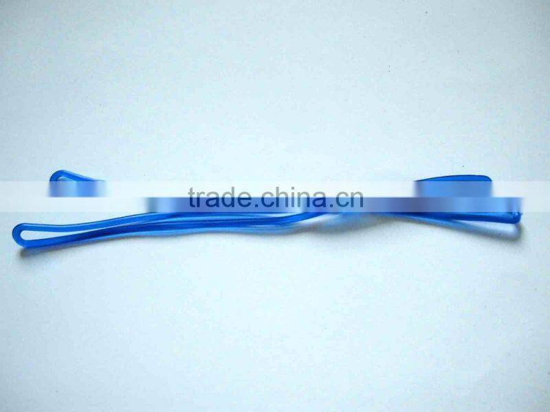 personalized maroon plastic loops (M-LP036)