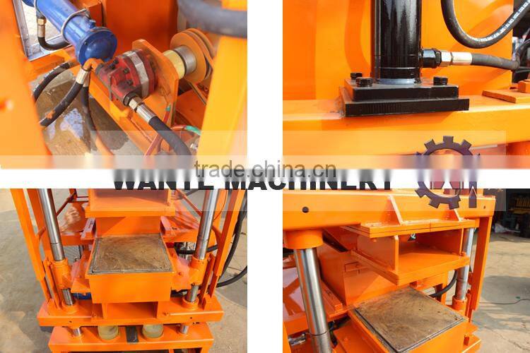 WANTE BRAND WT1-10 most demanded fully automatic Interlocking brick machine