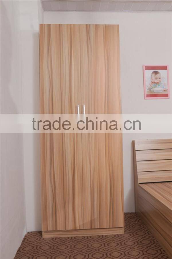 Three door laminated particle board clothes wardrobe for sale