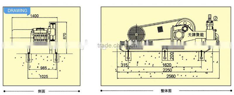 High pressure grouting pump XPB-50