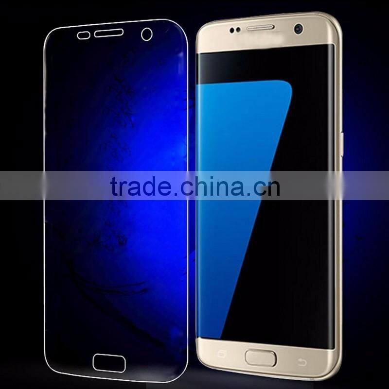 Transparent curved soft TPU screem protector guard film for samsung galaxy s7 edge