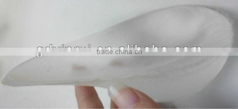 drop shape silicone breast forms with bra strap