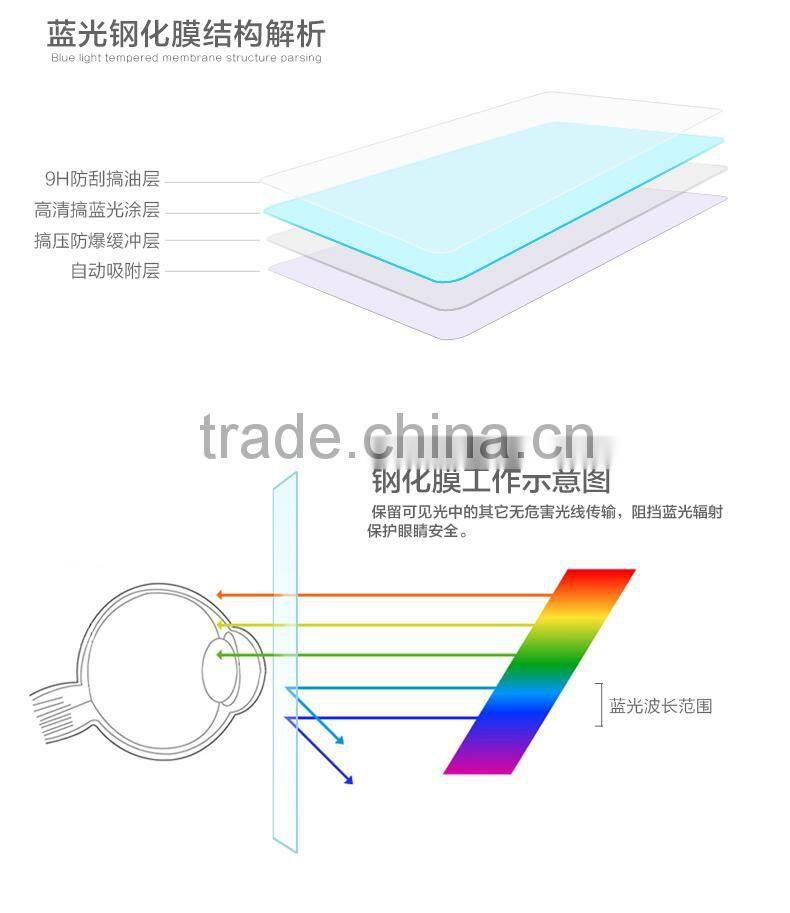 Factory Premium mm Tempered Glass price For Vivo X6 Mobile Phone Tempered Glass