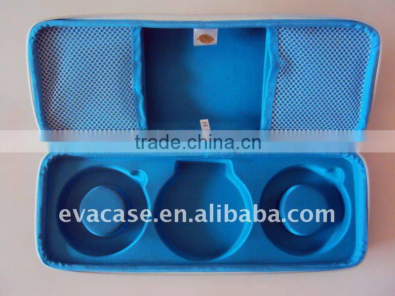 waterproof Eva custom fishing tackle bag with sewing logo