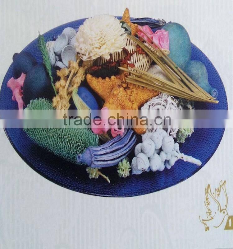 Orange Aroma Potpourri And Dried Flower In PVC Box