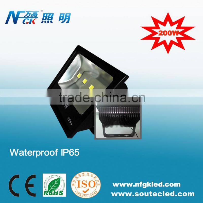 Super bright waterproof LED Flood Light 200 Watt COB LED Floodlight