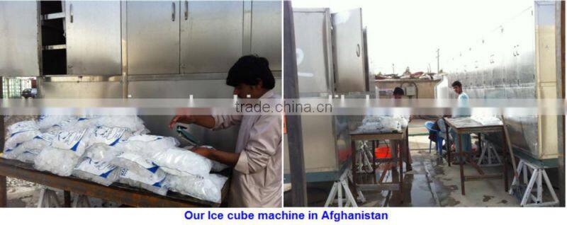 Door to Door to Manila Cube Ice Machine Making Machine 5 MT per day