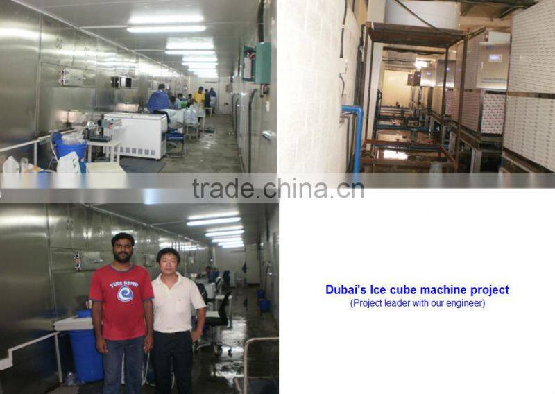 Door to Door to Manila Cube Ice Machine Making Machine 5 MT per day