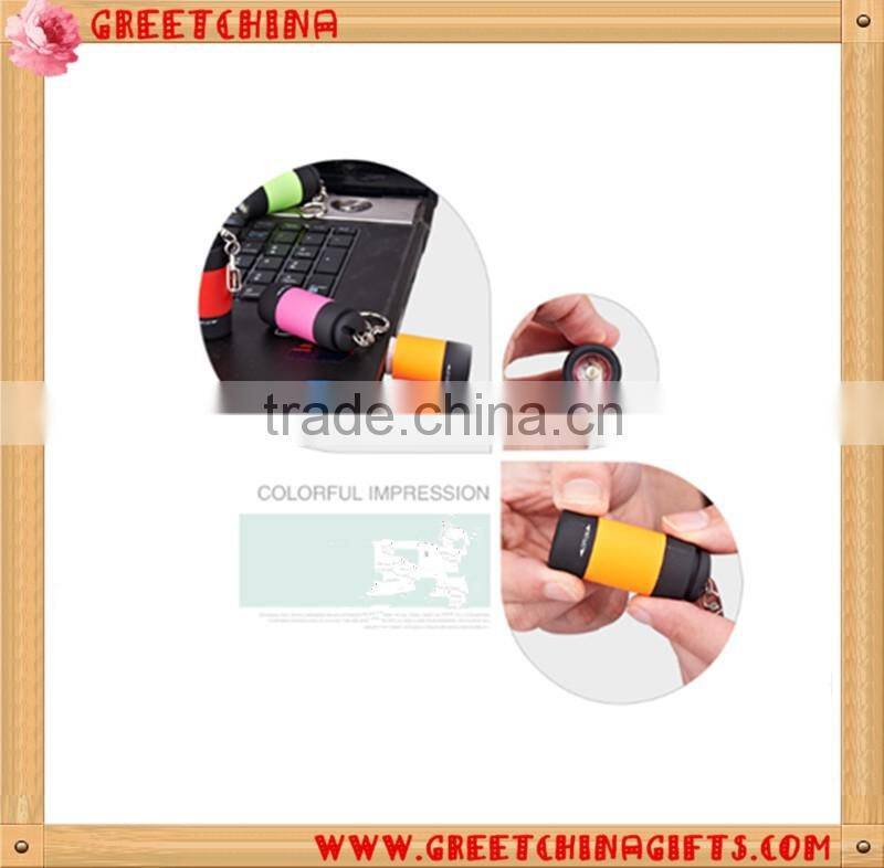 Portable security mini led flashlight