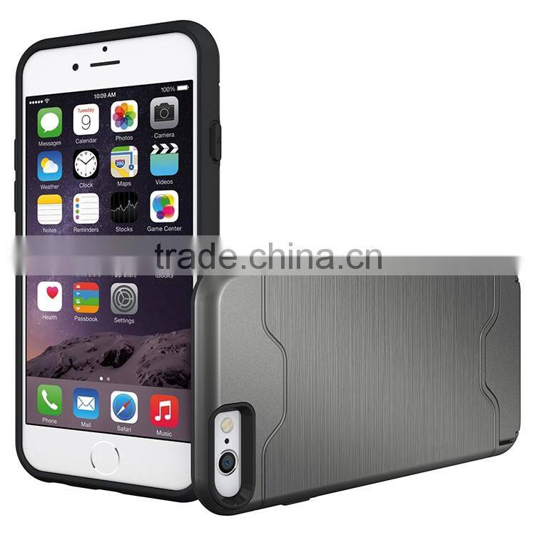 Slim Armor Heavy Duty TPU PC Combo Case Shockproof For Iphone Case Manufacturers
