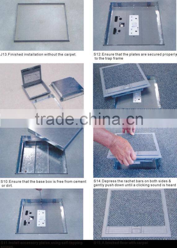 floor boxes for raised floors