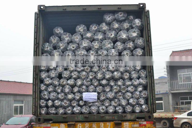 Black pp woven fabric