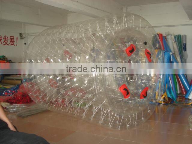 hot sale design transparent inflatable Water Roller