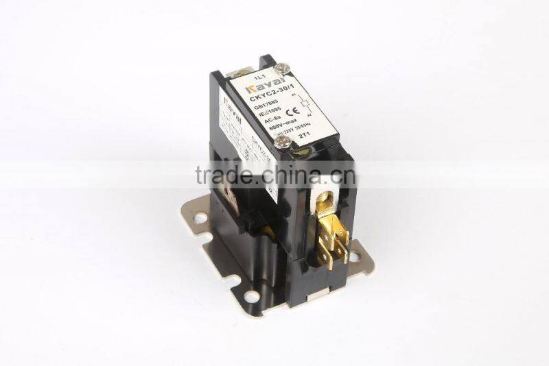 Quality Assurance Screw and Double 1/4 Q.C. air conditionion ac contactor