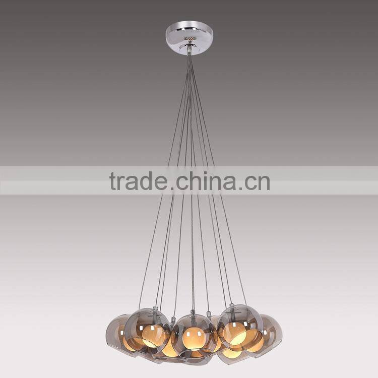 Decorative blown clear glass pendant light new pendant lamp/chandelier lamp with ce/ul