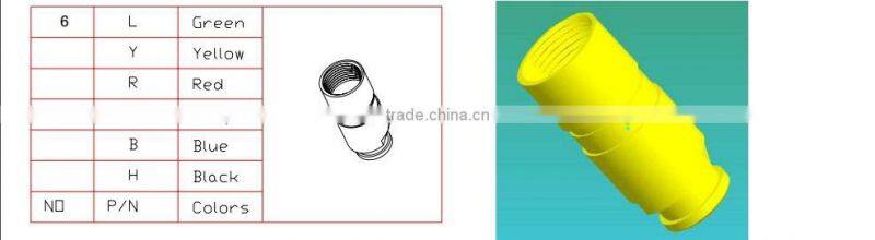 red green gray yellow gray connector medical device manufacturer supplier