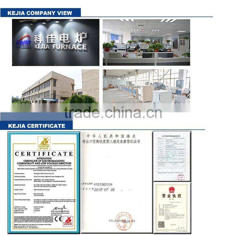 lead melting rotary furnace/rotary tube cvd multi zone furnace