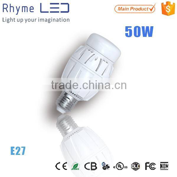 Low price E27 50w led high bay light/led bulb light manufacture
