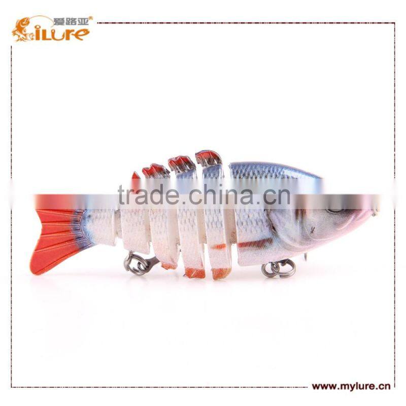 WeiHai ILURE High Quality 6-Jointed Fish Lure Wholesale