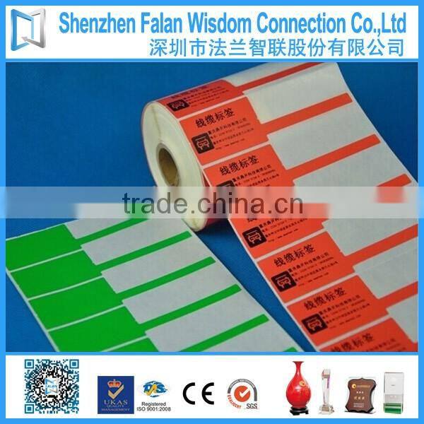 Waterproof electrical network cabel wire label