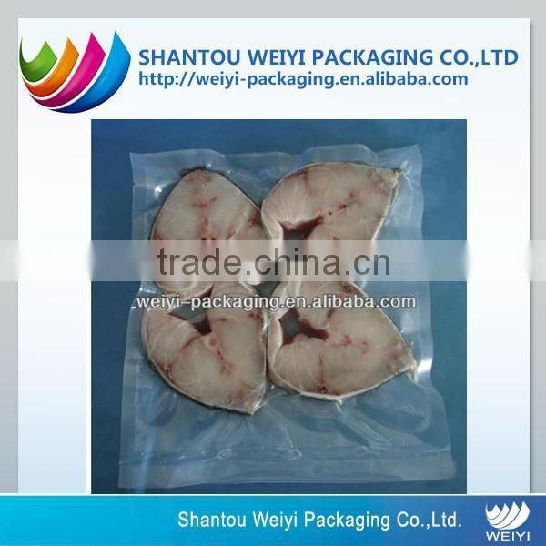 Custom printed plastic vacuum sealer bags for frozen food