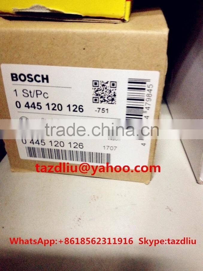 Genuine Common rail injector 0445120126 for KOBELCO SK130-8 SK140-8