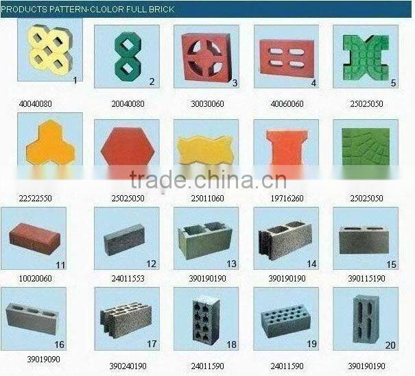 QT8-15 HOT SELL XIEXING road block machine with top quality