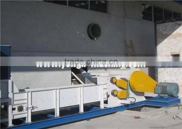 easy performance wood twigs chipper with engineers available to service machinery overseas