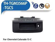 TH-TGM3566P-TGCS Tailgate Handle PC7070K Reversing CameraFor Chevrolet Colorado 15-C