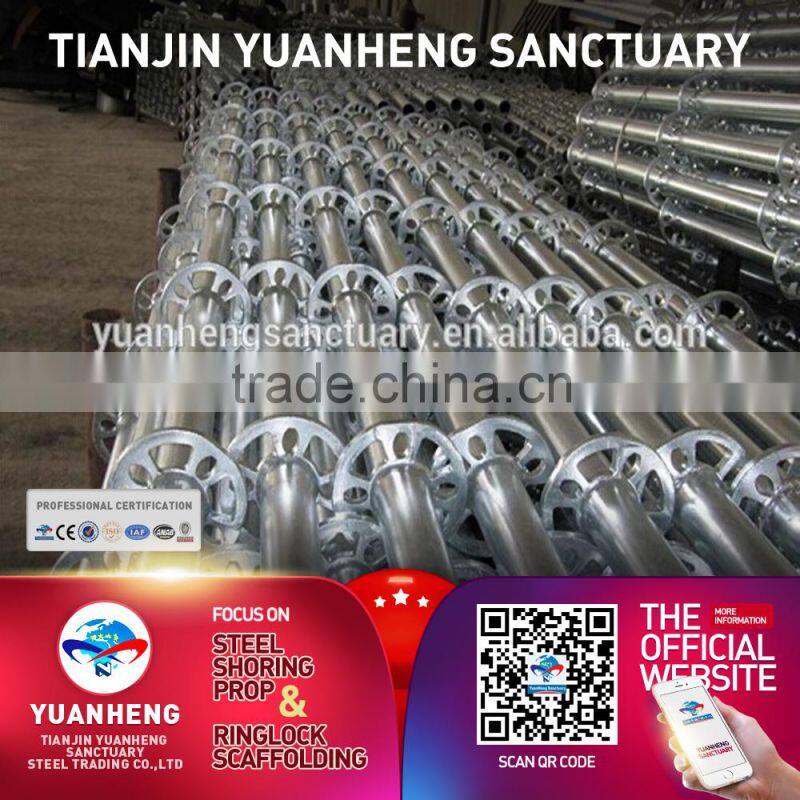 Export Fast Building Construction Material Ringlock Scaffolding Vertical