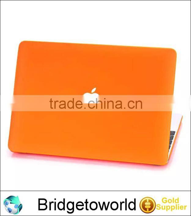 Frosted Plastic Defender Case for For Macbook Hard Clear Shell protector Case Cover