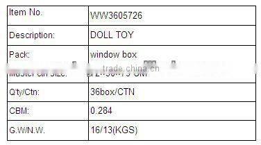 fashion doll diy hair half body big head black doll WW3608213