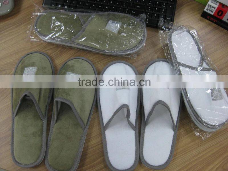 hotel coralon leather slippers