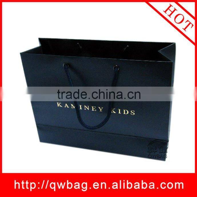 cheap coated brown printable paper bag