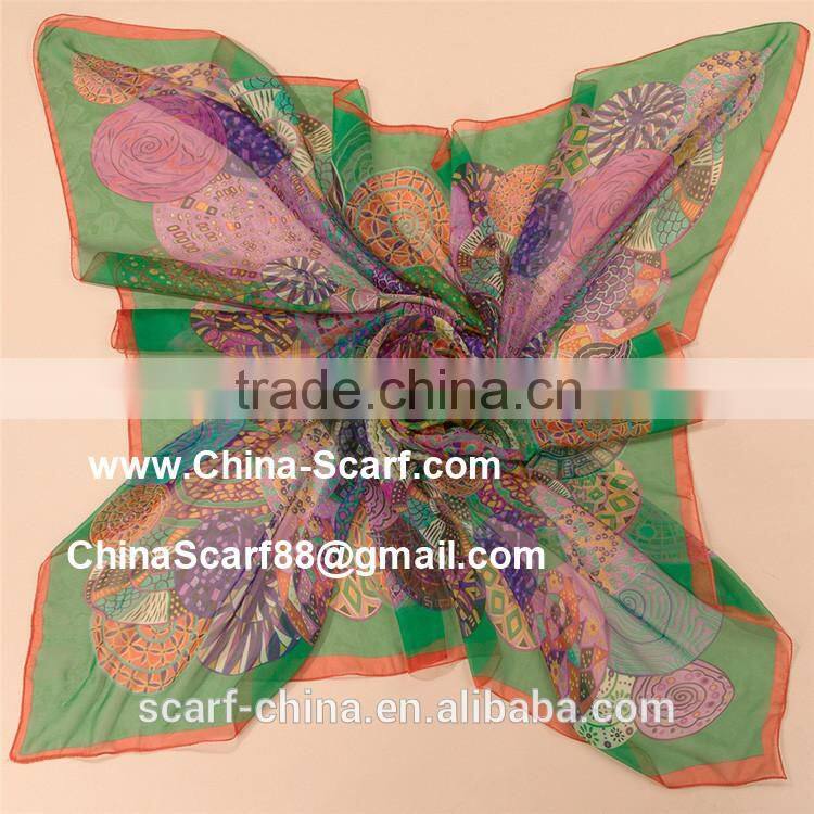 Silk scarf beach scarf shawl