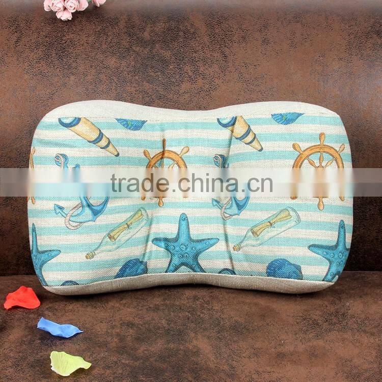 2015 new cartoon drift bottle starfish waist cushion cover home furnishing pillow Car pillow
