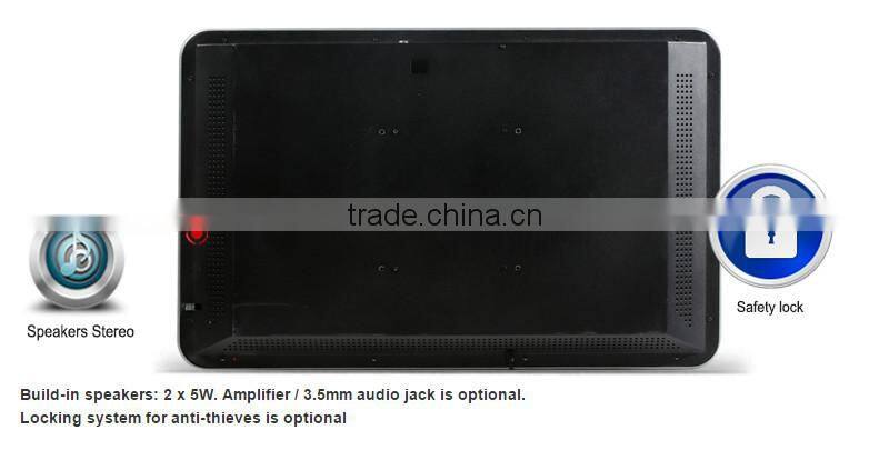 Android os 32" Interactive Wall Mount LCD Display Network Digital signage Network Digital signage , touch Computer For Night Clu