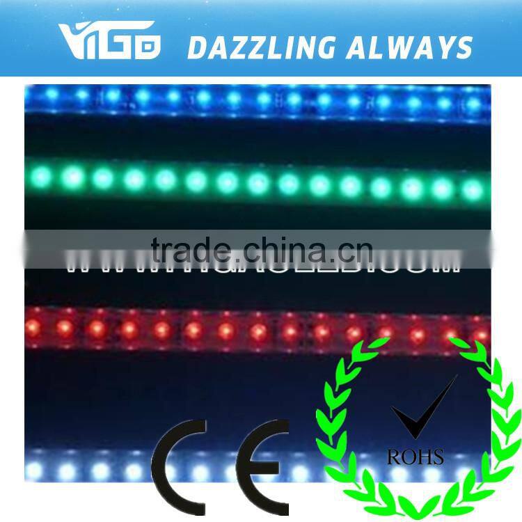 Super bright 12v 5630/5050 smd led rigid strip V case unwaterproof